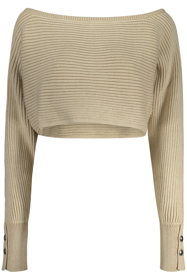 Guess Jeans Sweaters Femme Beige - stylesgateway