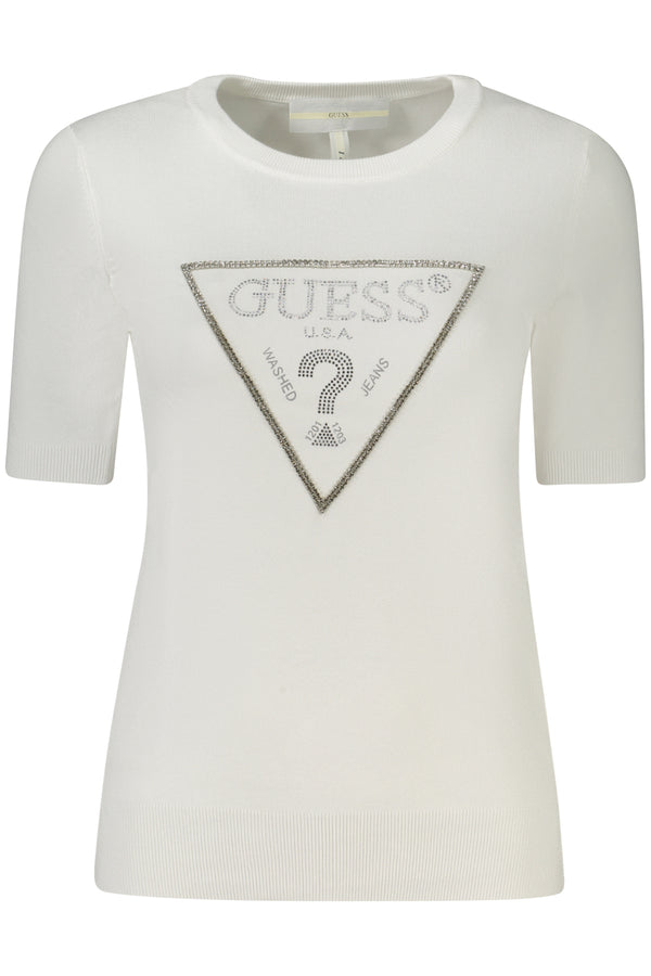 Guess Jeans Sweaters Femme Blanc - stylesgateway