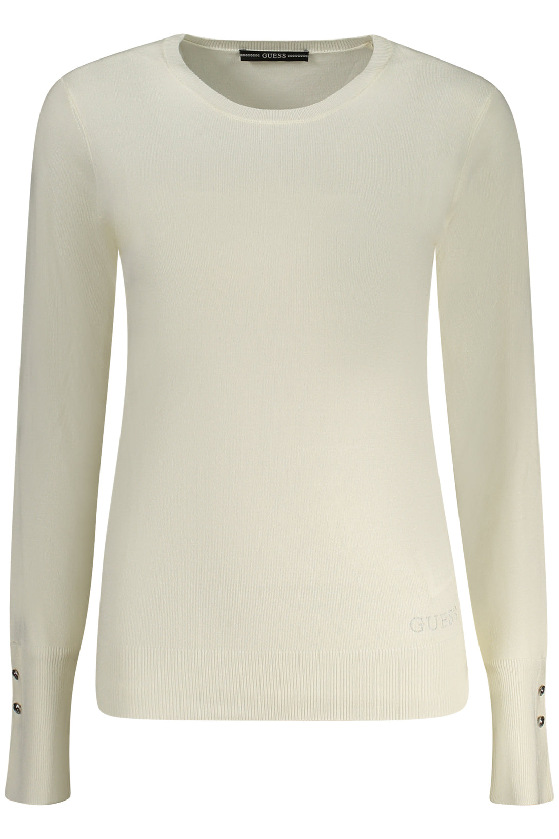 Guess Jeans Sweaters Femme Blanc - stylesgateway