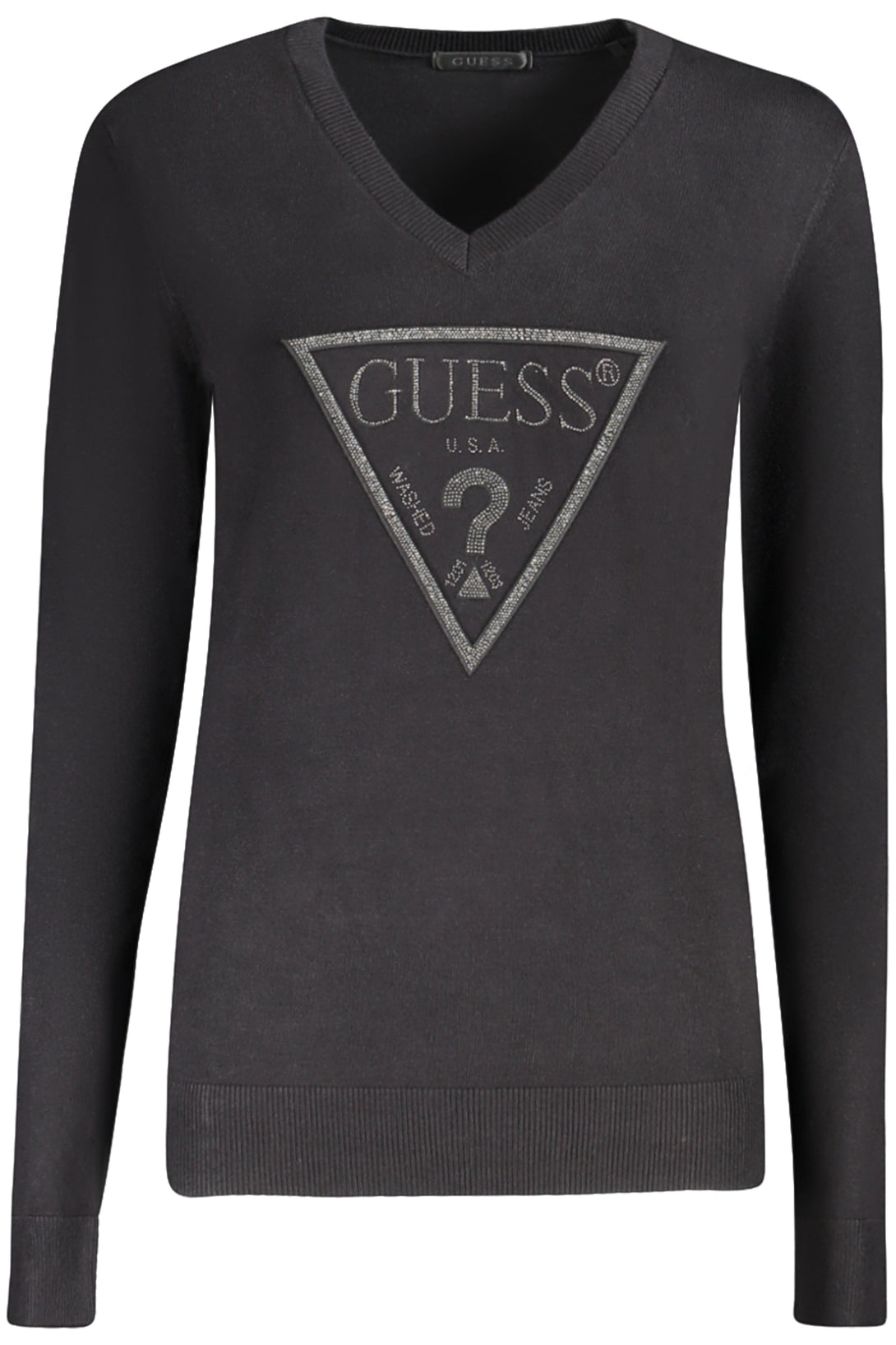 Guess Jeans Sweaters Femme Noir - stylesgateway