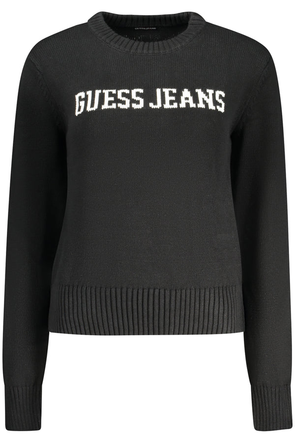 Guess Jeans Sweaters Femme Noir - stylesgateway