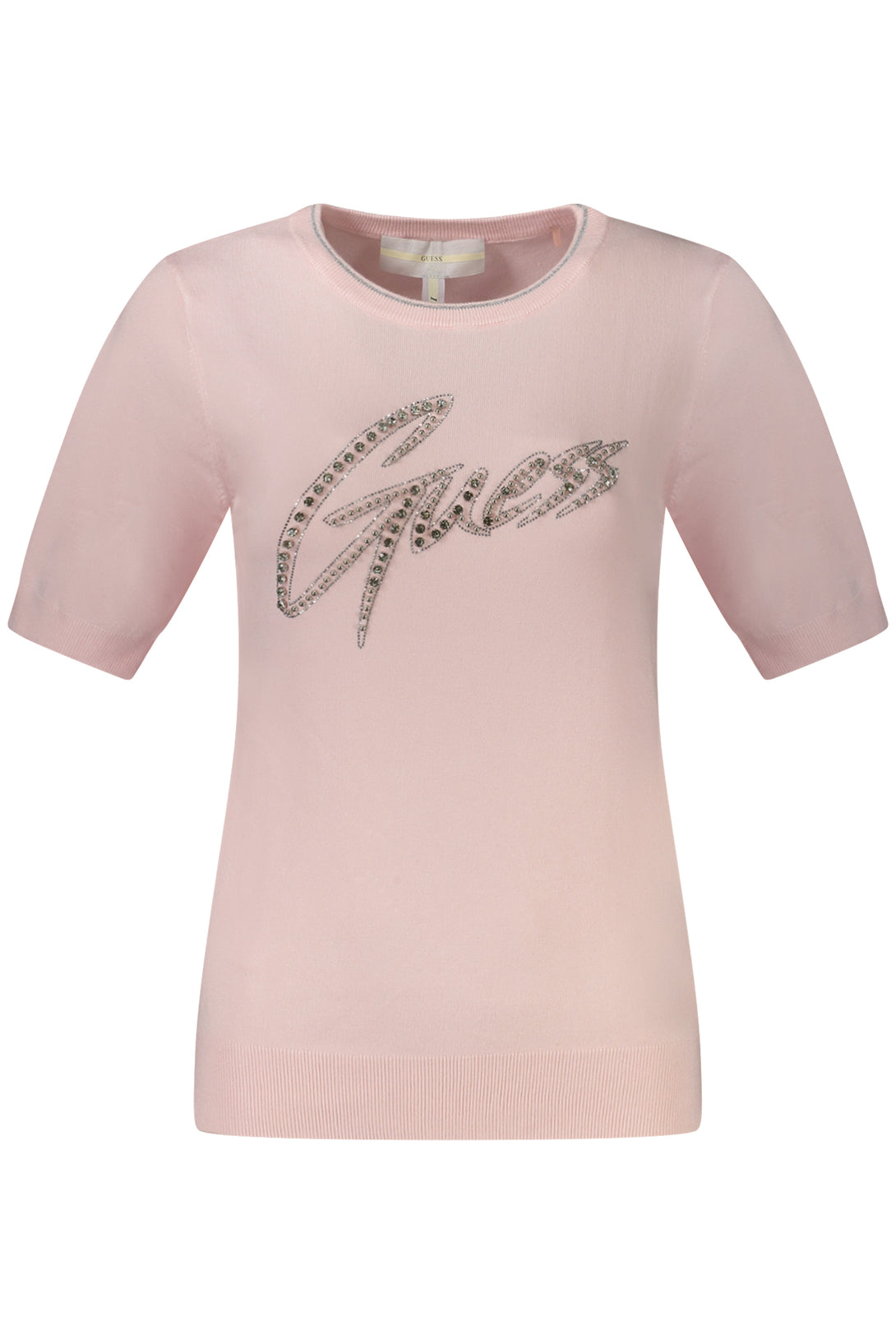 Guess Jeans Sweaters Femme Rose - stylesgateway