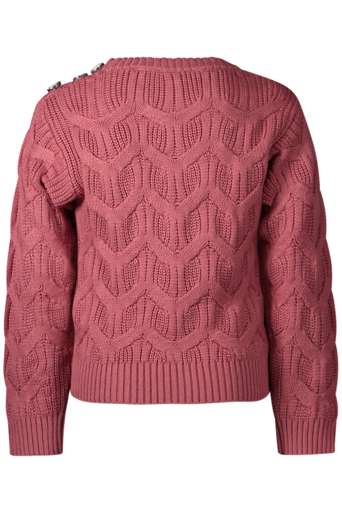 Guess Jeans Sweaters Fille Rose - stylesgateway