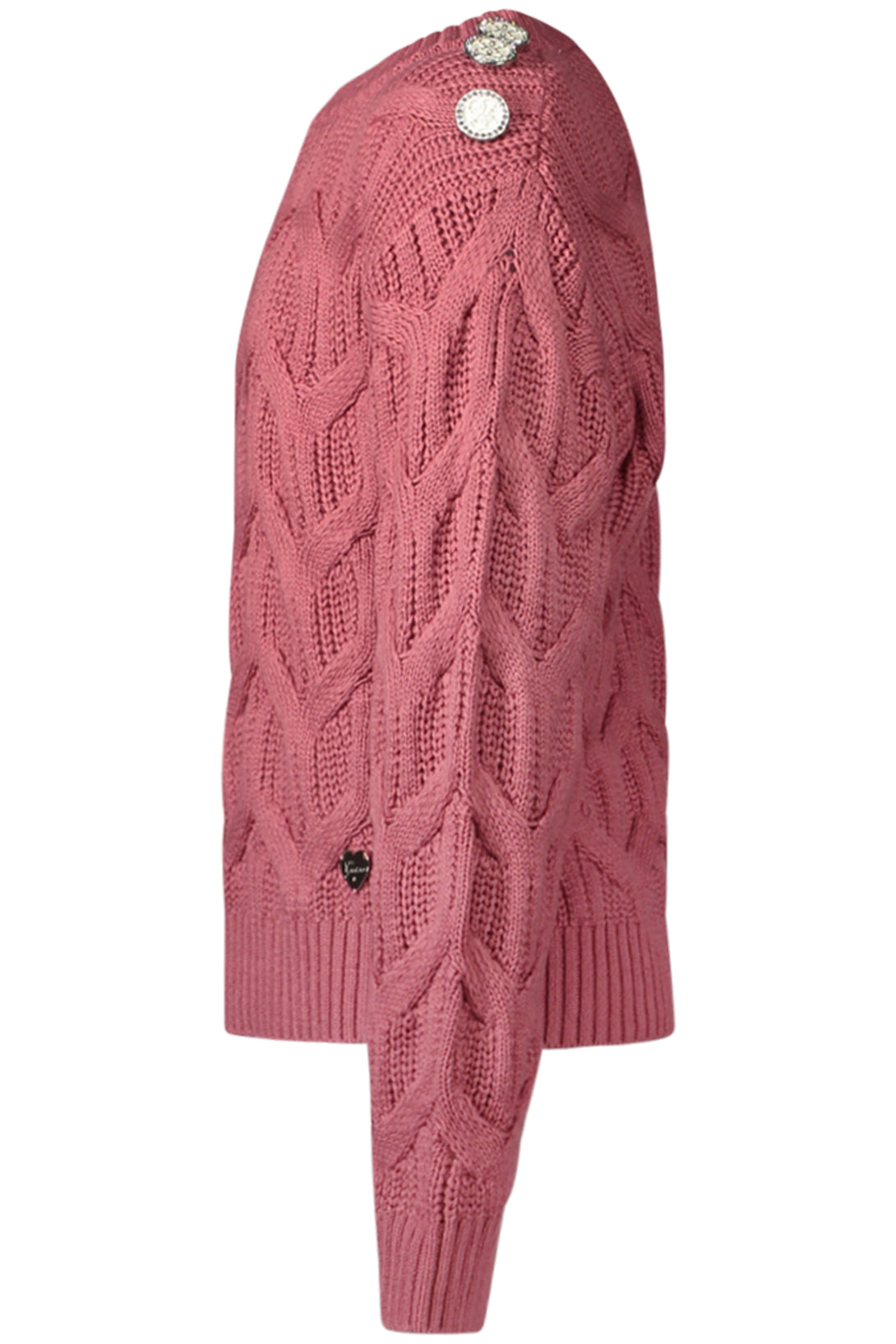 Guess Jeans Sweaters Fille Rose - stylesgateway