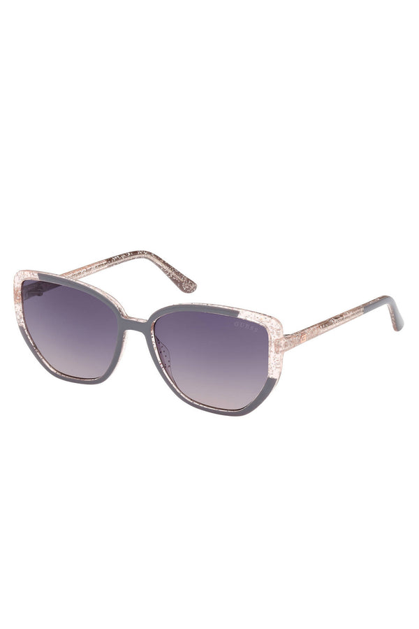 Guess Jeans Lunettes de soleil Femme Gris - stylesgateway