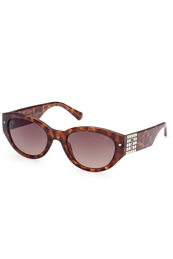 Guess Jeans Lunettes de soleil Femme Marron - stylesgateway