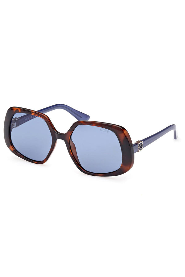 Guess Jeans Lunettes de soleil Femme Marron - stylesgateway