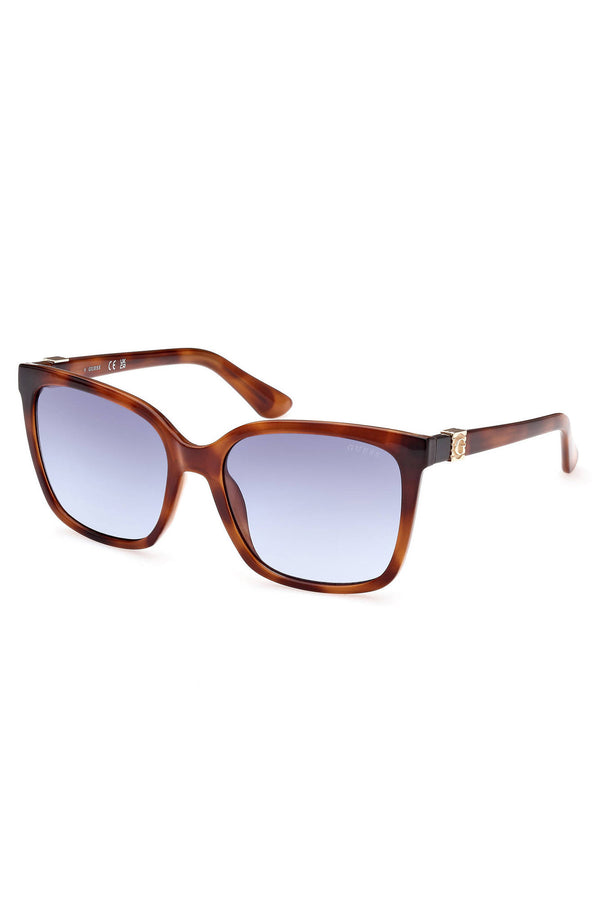 Guess Jeans Lunettes de soleil Femme Marron - stylesgateway