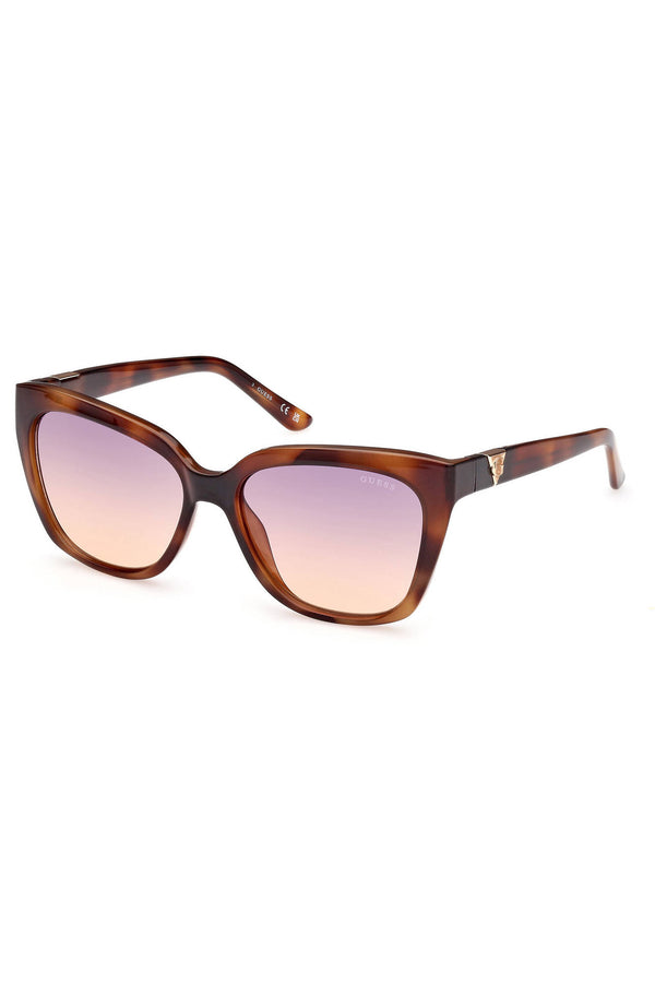 Guess Jeans Lunettes de soleil Femme Marron - stylesgateway