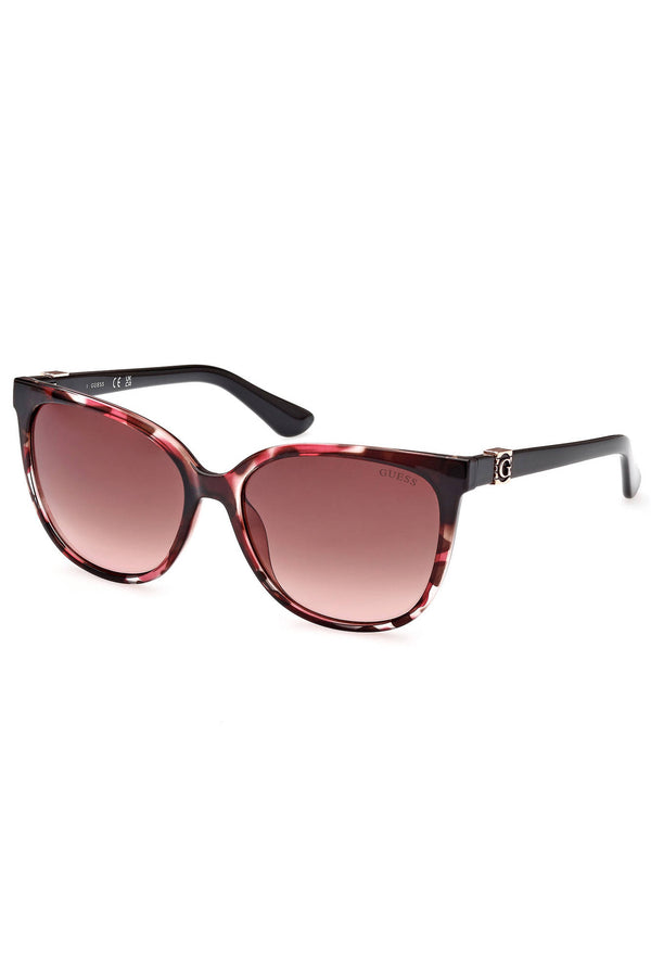 Guess Jeans Lunettes de soleil Femme Marron - stylesgateway