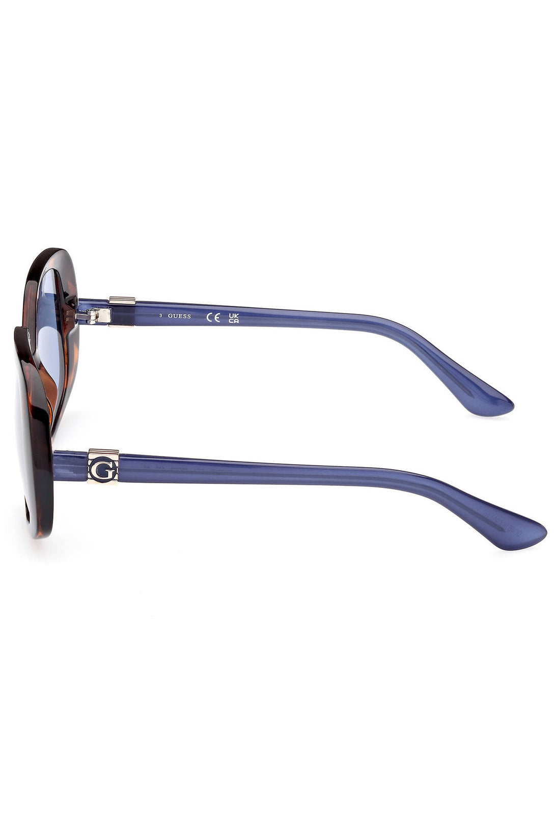 Guess Jeans Lunettes de soleil Femme Marron - stylesgateway