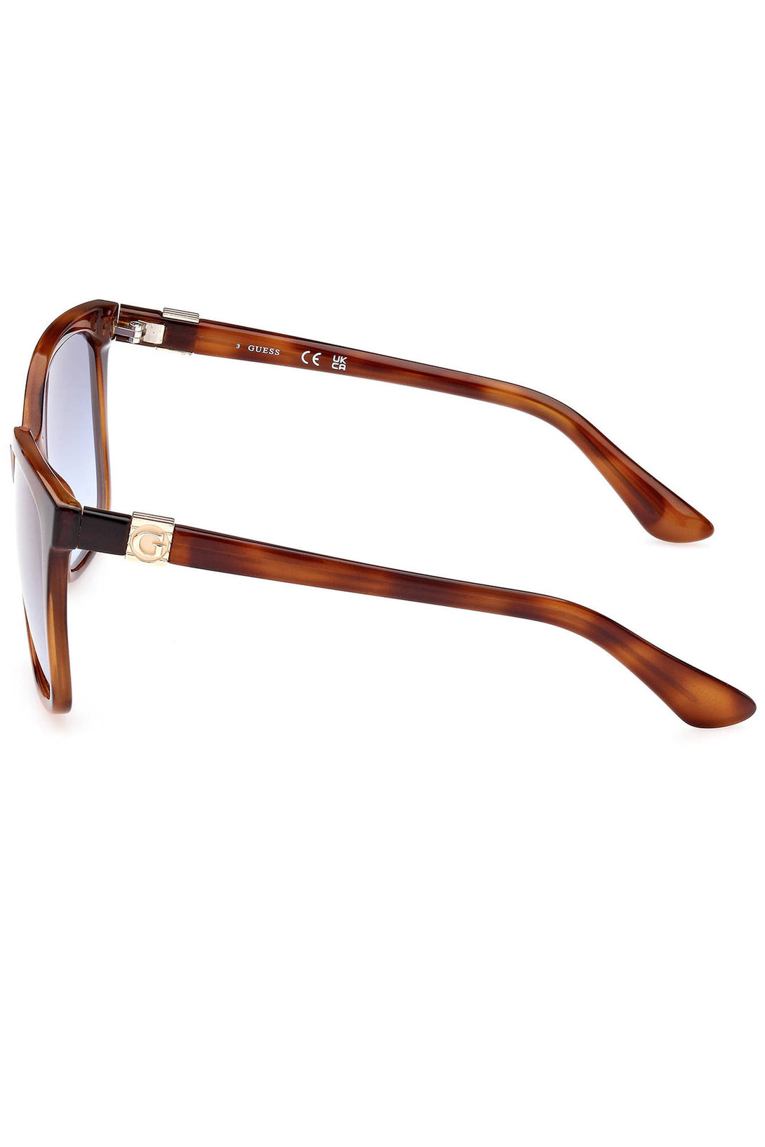 Guess Jeans Lunettes de soleil Femme Marron - stylesgateway