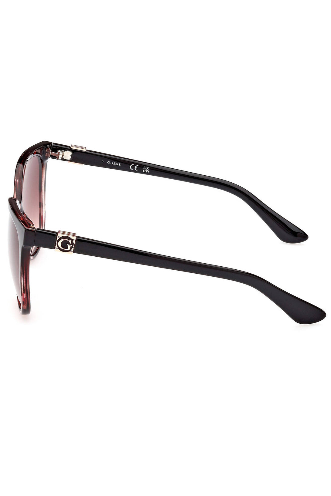 Guess Jeans Lunettes de soleil Femme Marron - stylesgateway