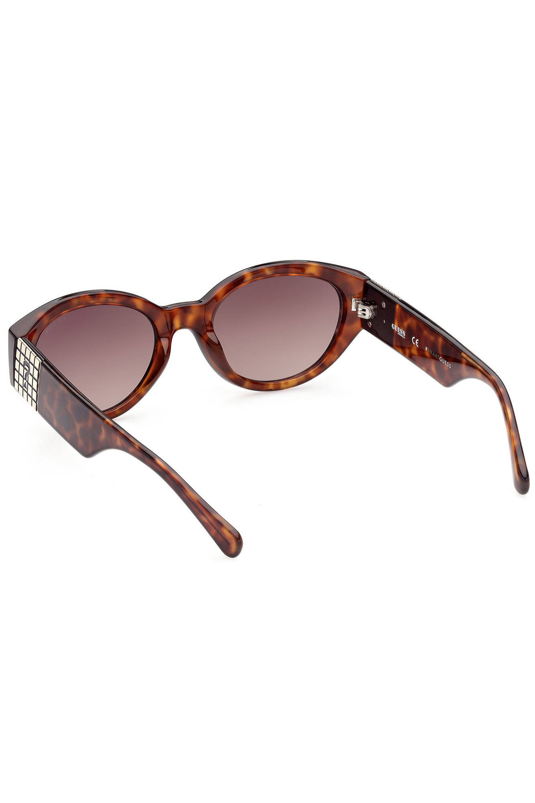 Guess Jeans Lunettes de soleil Femme Marron - stylesgateway