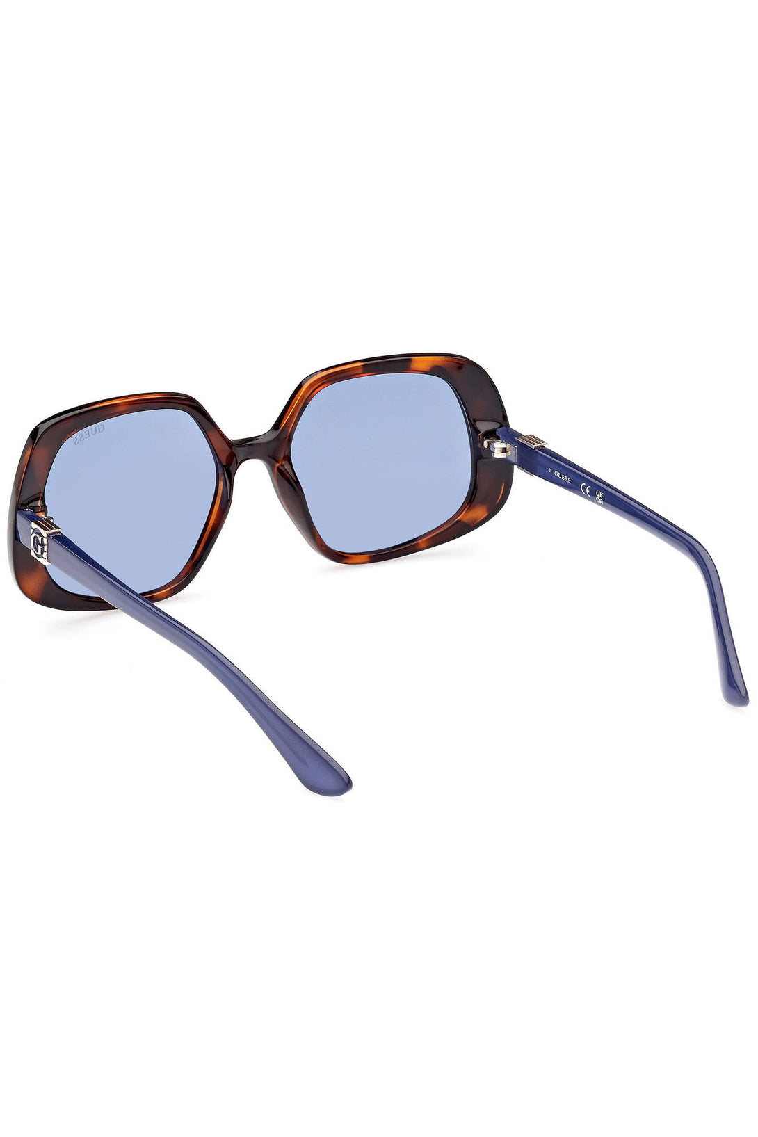 Guess Jeans Lunettes de soleil Femme Marron - stylesgateway