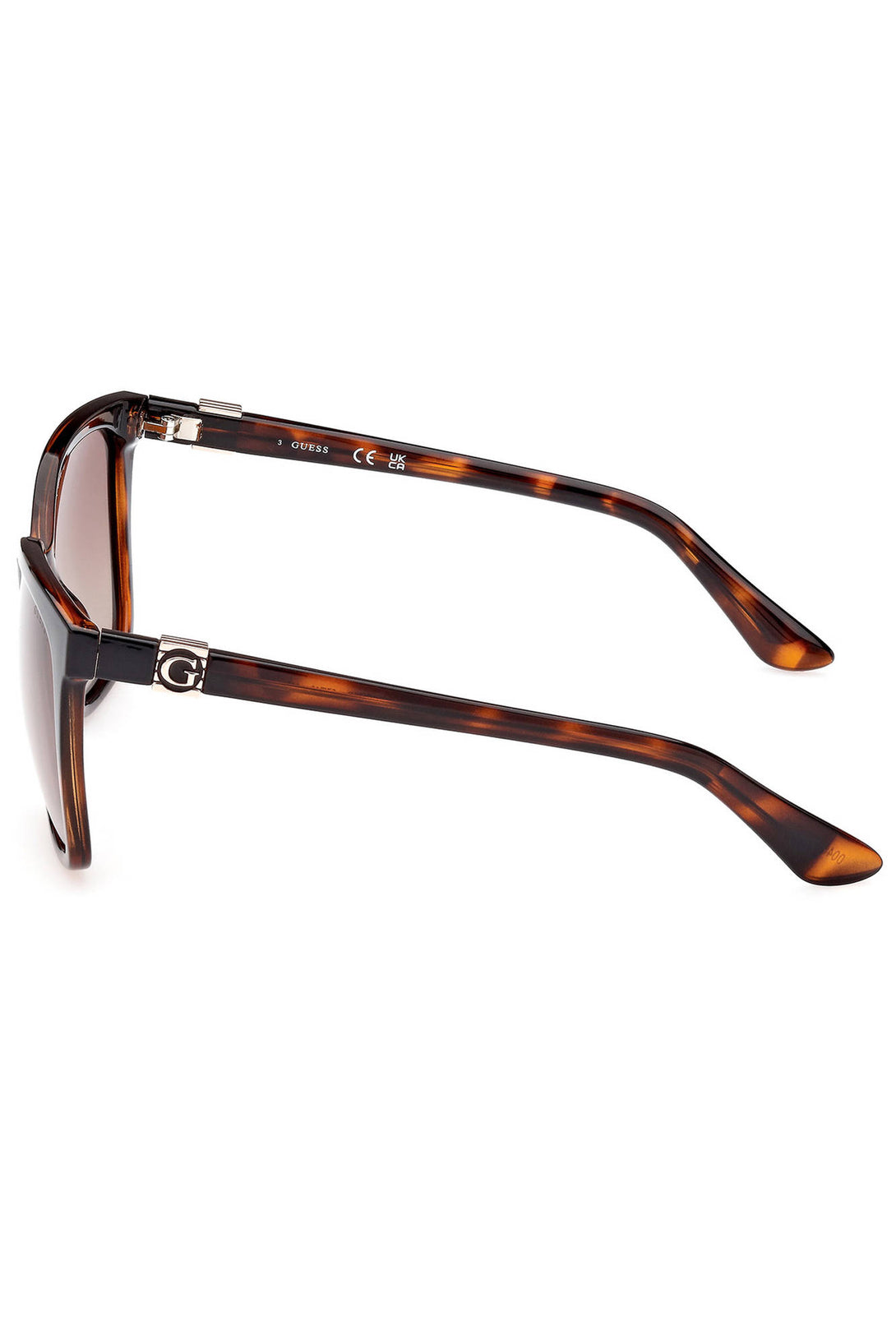 Guess Jeans Lunettes de soleil Femme Marron - stylesgateway