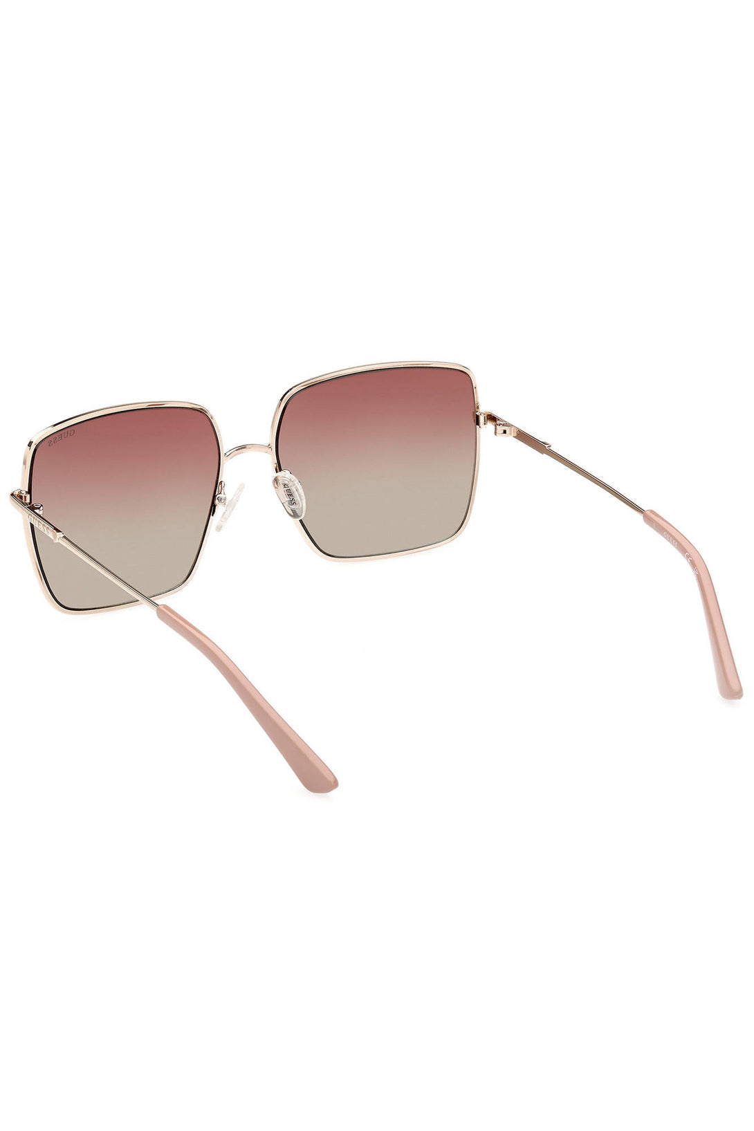 Guess Jeans Lunettes de soleil Femme Or - stylesgateway