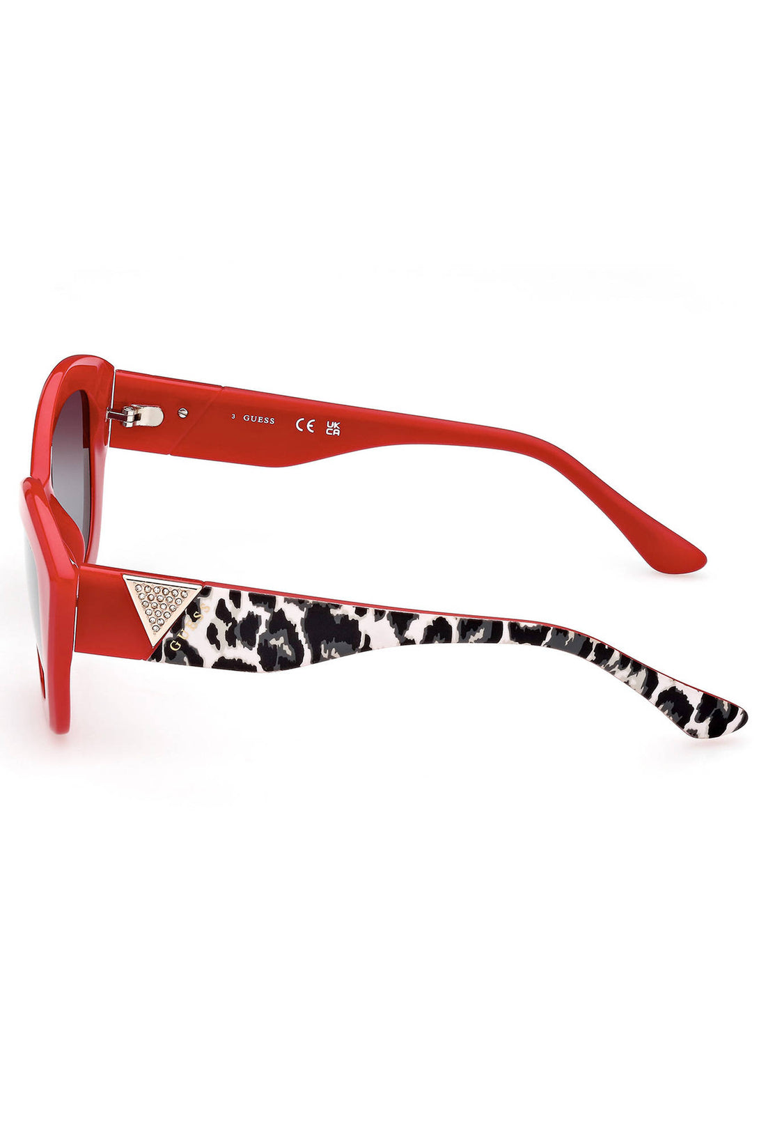 Guess Jeans Lunettes de soleil Femme Rouge - stylesgateway