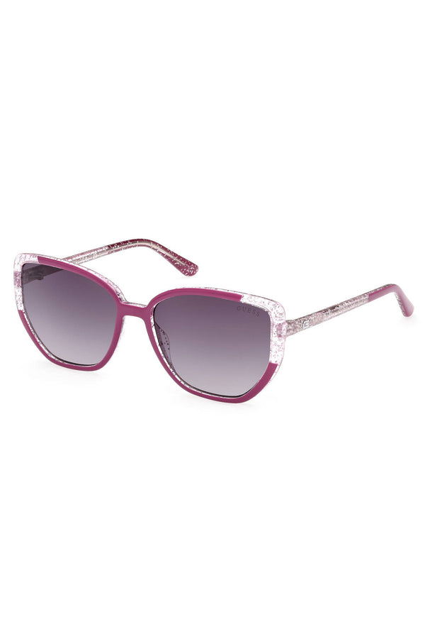 Guess Jeans Lunettes de soleil Femme Violet - stylesgateway