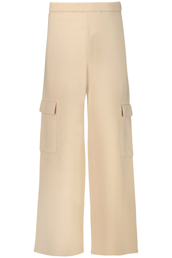 Guess Jeans Pantalons Fille Beige - stylesgateway
