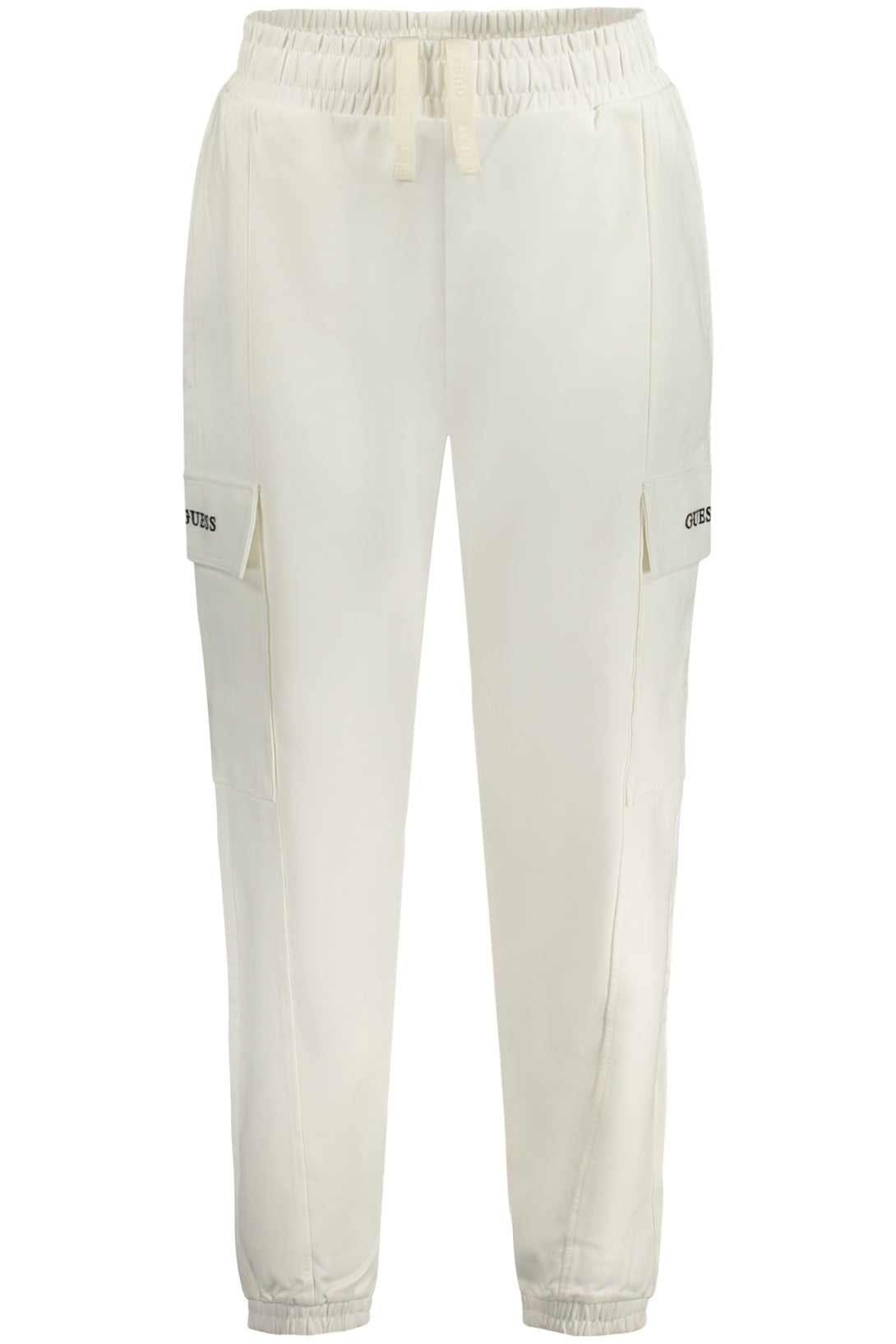 Guess Jeans Pantalons Femme Blanc - stylesgateway