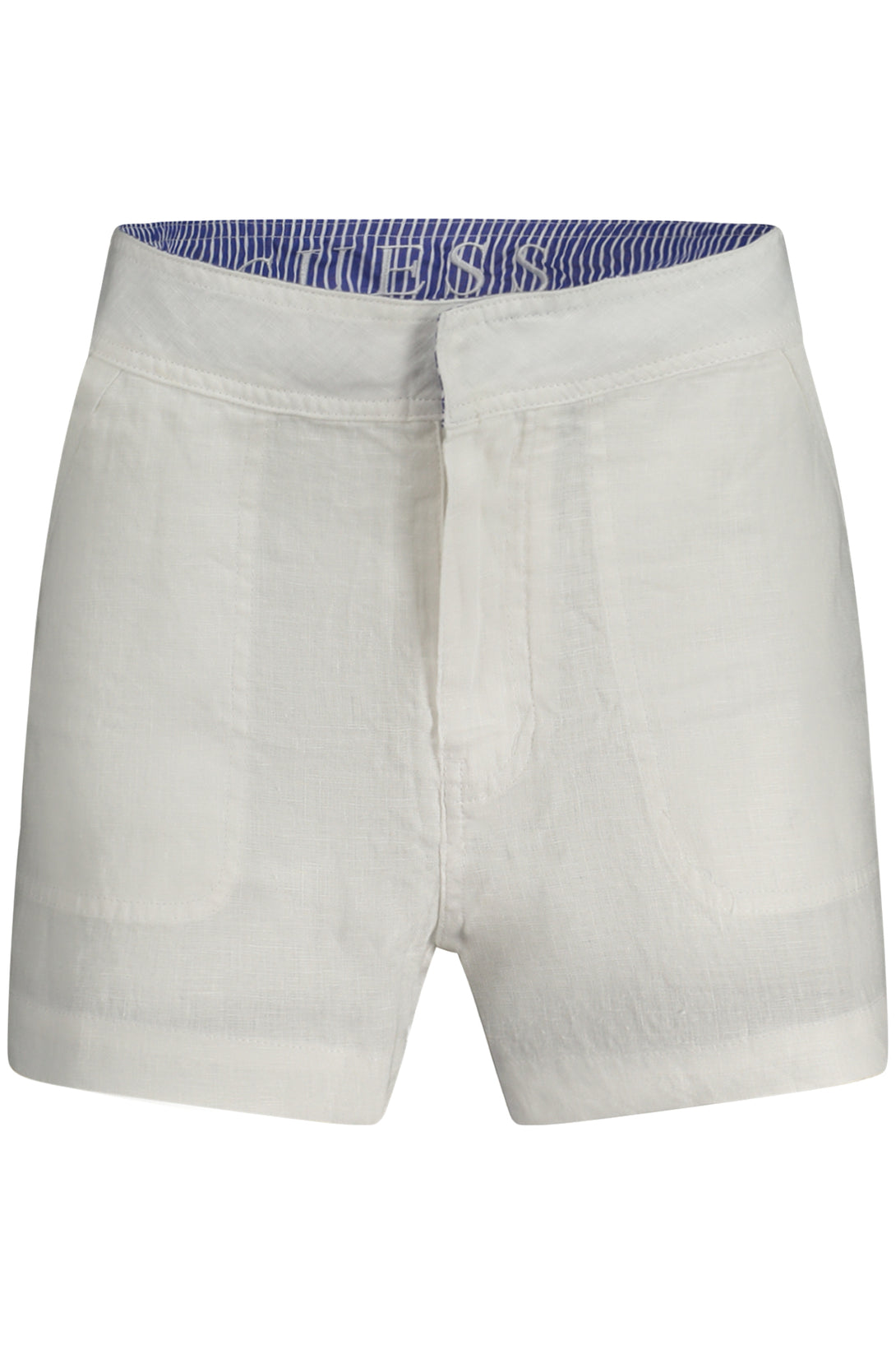 Guess Jeans Pantalons Femme Blanc - stylesgateway