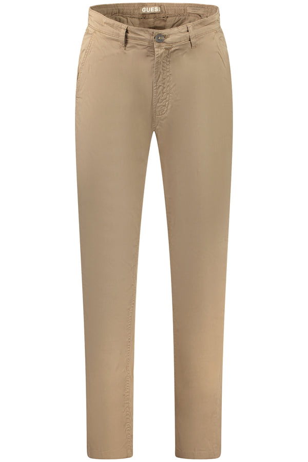Guess Jeans Pantalons Homme Marron - stylesgateway