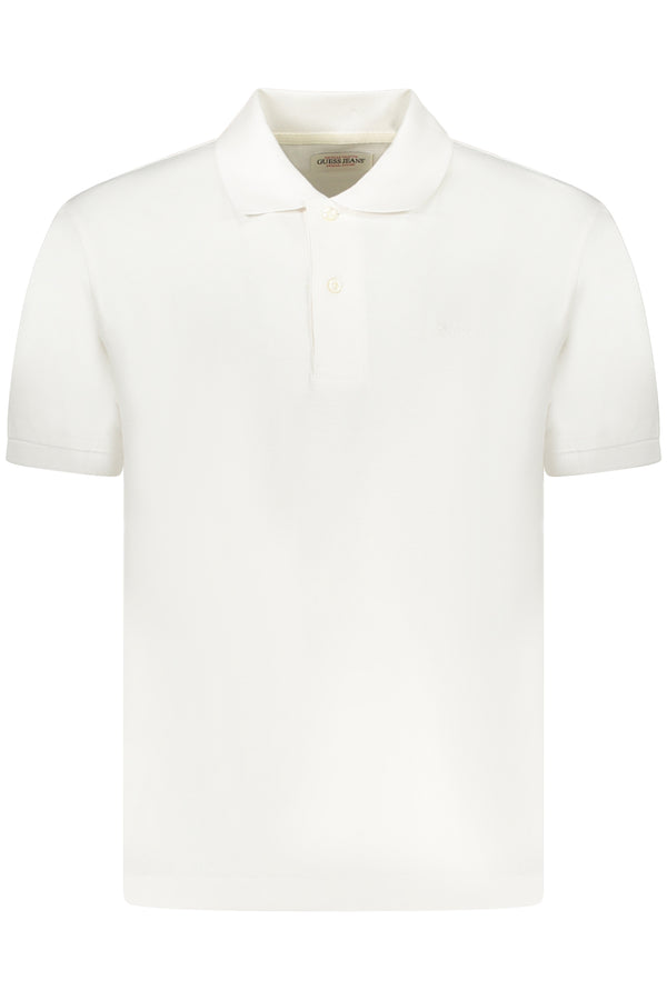 Guess Jeans Polo Homme Blanc - stylesgateway