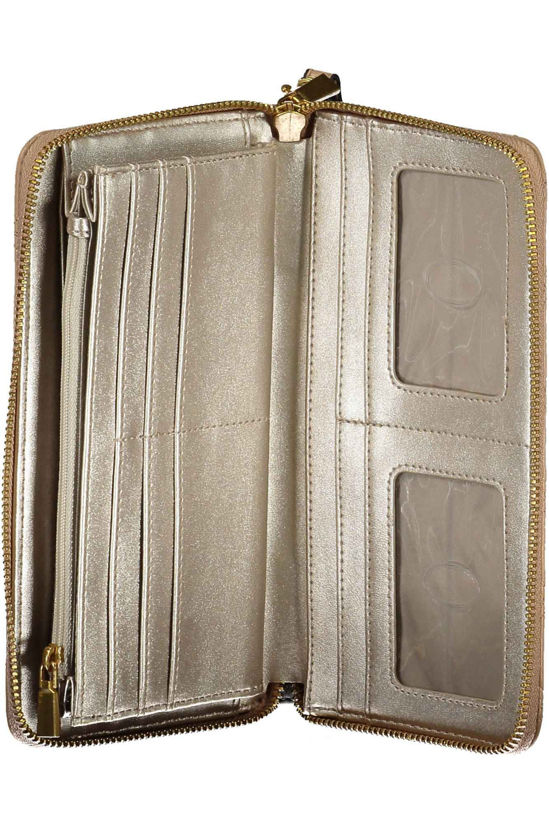 Guess Jeans Portefeuilles Femme Beige - stylesgateway