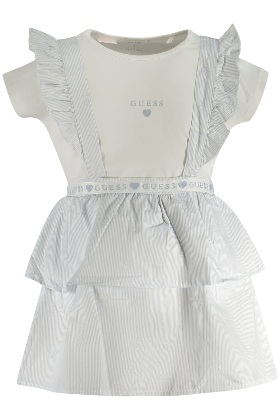 Guess Jeans T-shirts Fille Blanc - stylesgateway