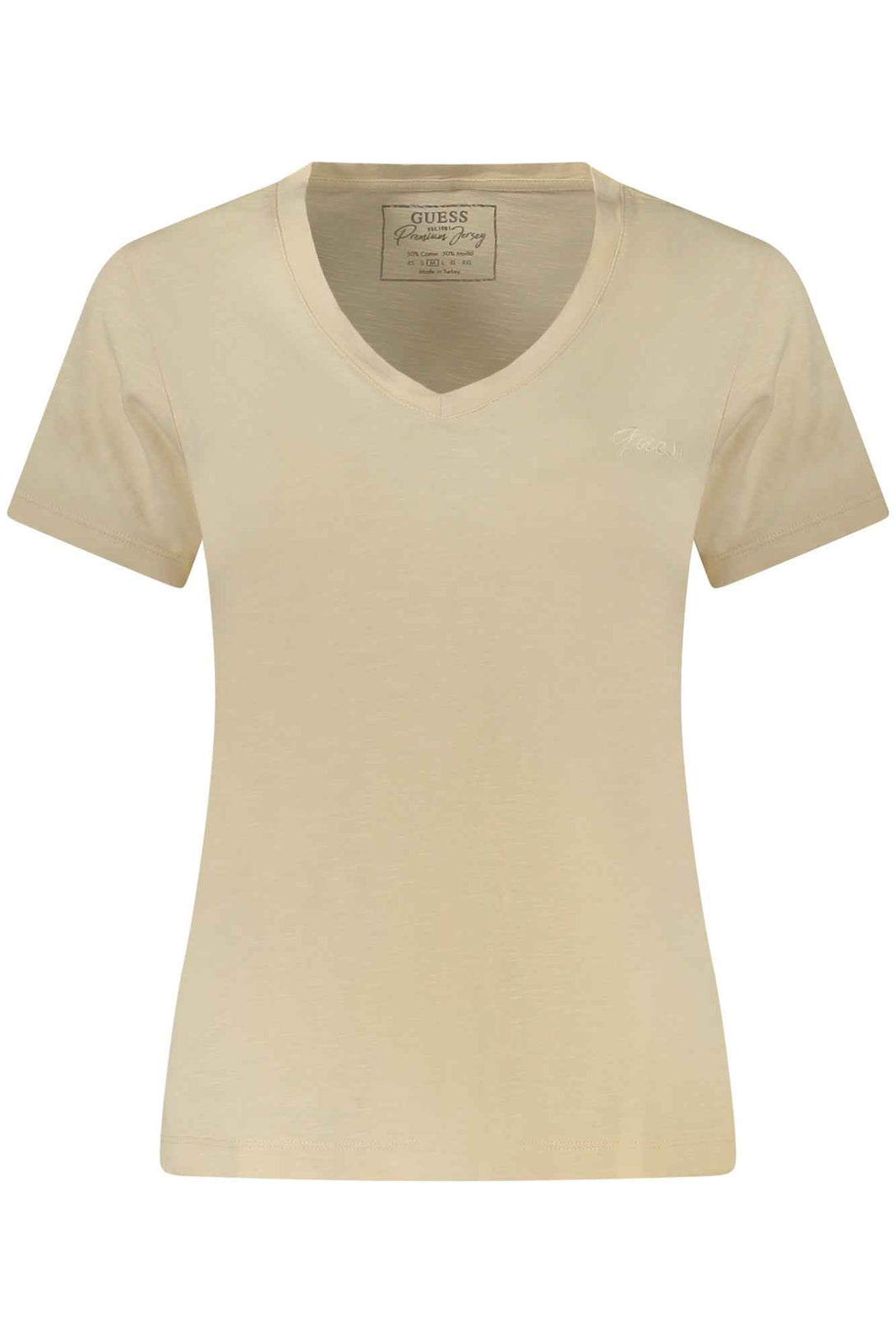 Guess Jeans T-shirts Femme Beige - stylesgateway