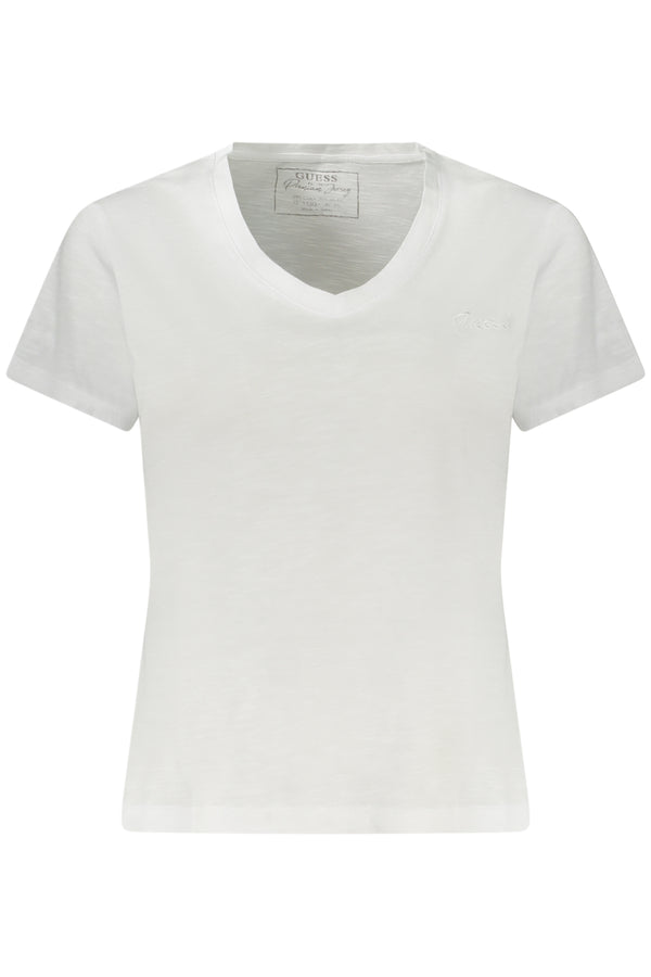 Guess Jeans T-shirts Femme Blanc - stylesgateway