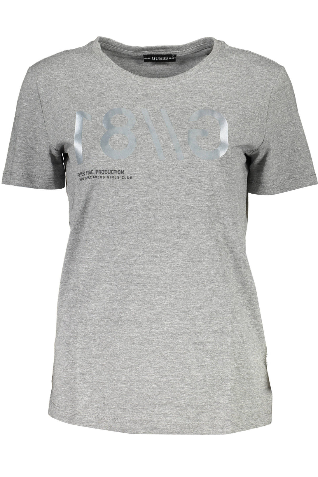 Guess Jeans T-shirts Femme Gris - stylesgateway