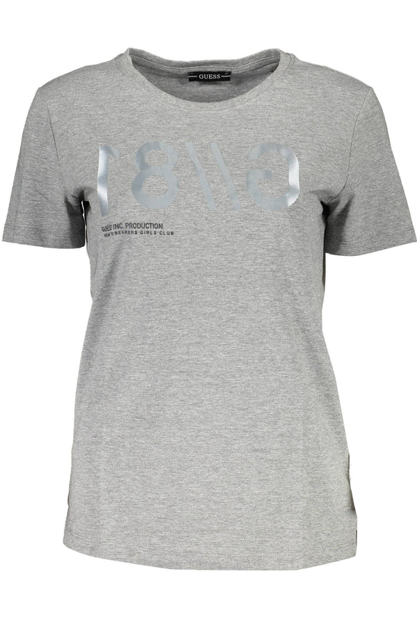 Guess Jeans T-shirts Femme Gris - stylesgateway