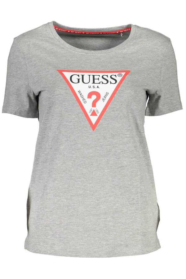 Guess Jeans T-shirts Femme Gris - stylesgateway