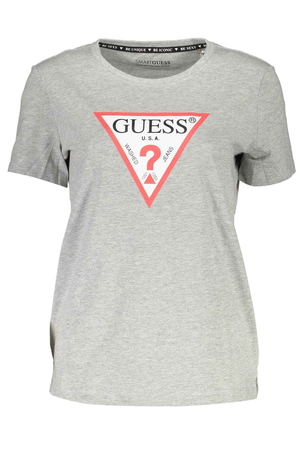 Guess Jeans T-shirts Femme Gris - stylesgateway