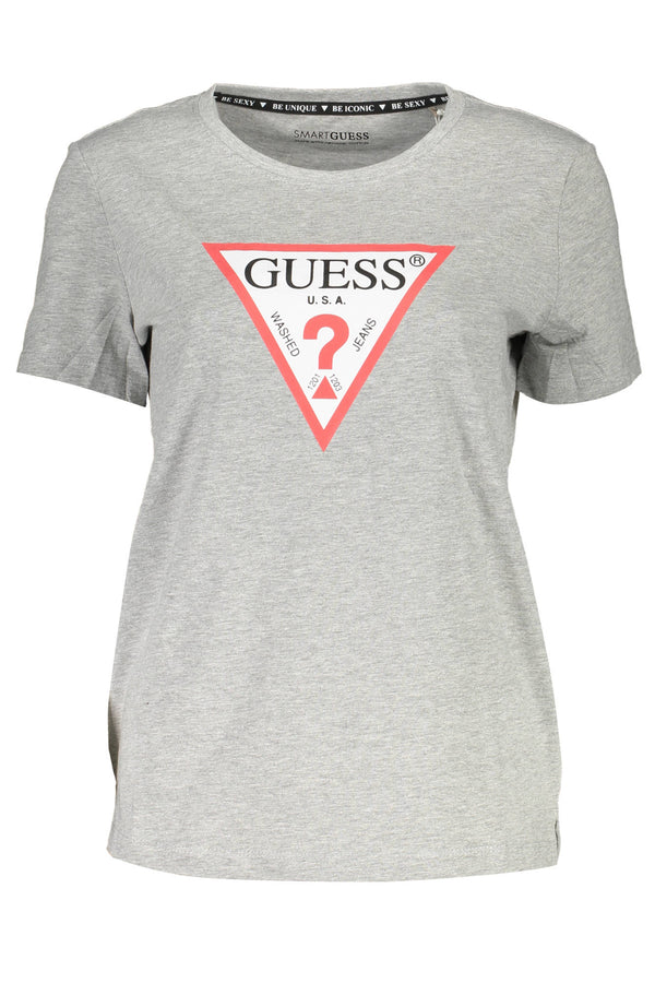 Guess Jeans T-shirts Femme Gris - stylesgateway