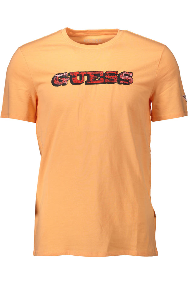 Guess Jeans T-shirts Homme Orange - stylesgateway
