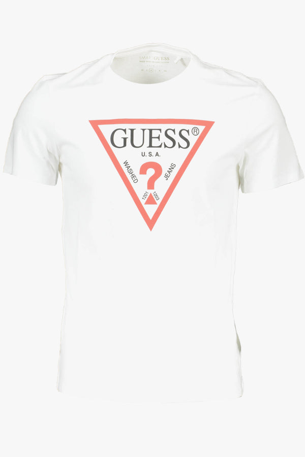 Guess Jeans T-shirts Homme Blanc - stylesgateway