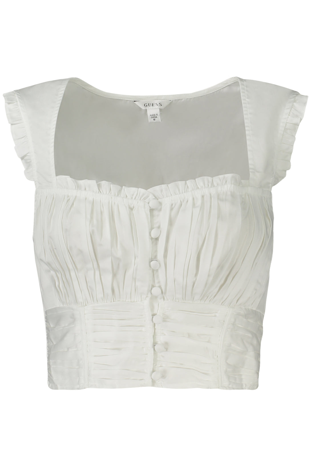 Guess Jeans Chemises Femme Blanc - stylesgateway
