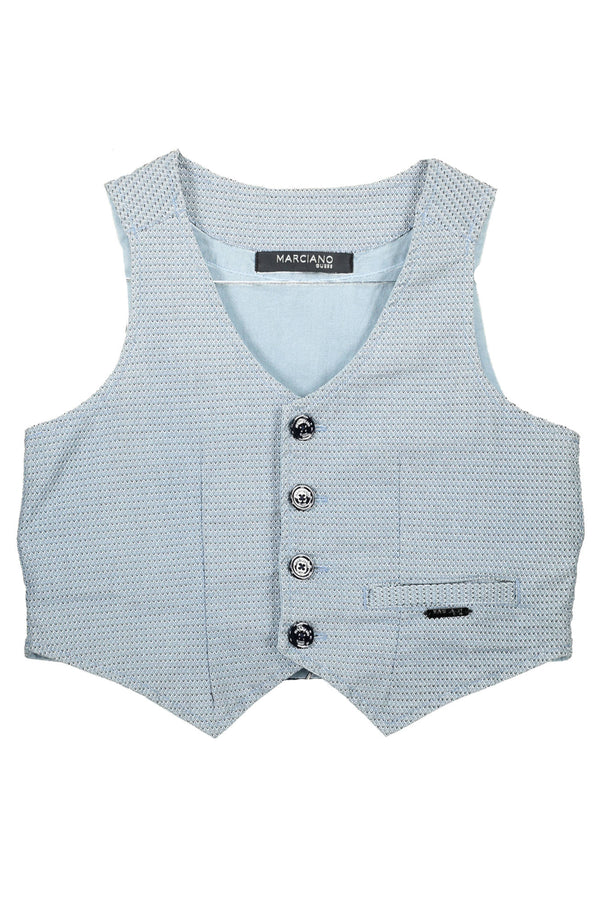 Guess Marciano Sweaters Garçon Bleu Ciel - stylesgateway