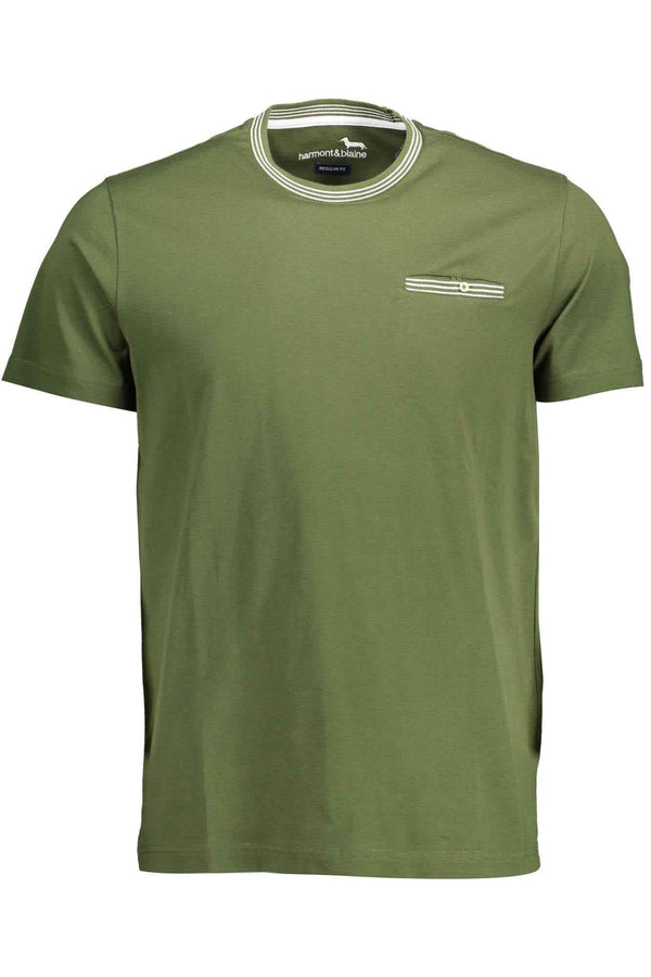Harmont Blaine T-shirts Homme Vert - stylesgateway