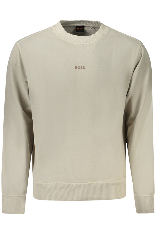 Boss Sweatshirts Homme Beige - stylesgateway