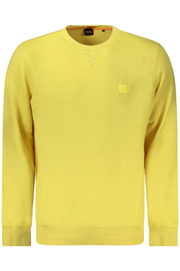 Boss Sweatshirts Homme Jaune - stylesgateway