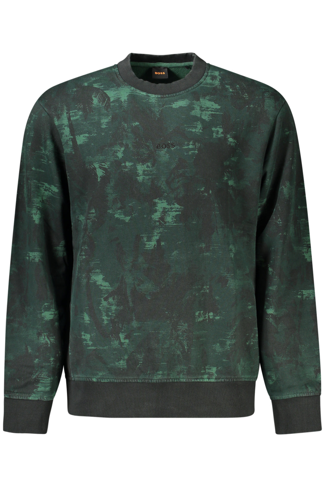 Boss Sweatshirts Homme Vert - stylesgateway