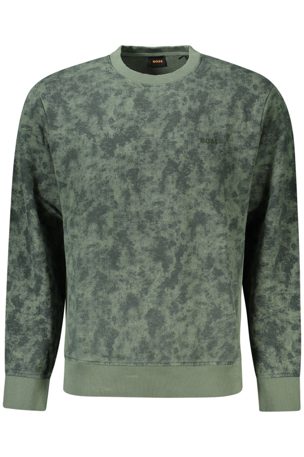 Boss Sweatshirts Homme Vert - stylesgateway