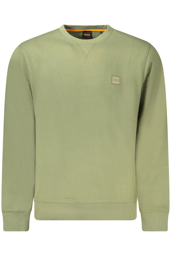 Boss Sweatshirts Homme Vert - stylesgateway