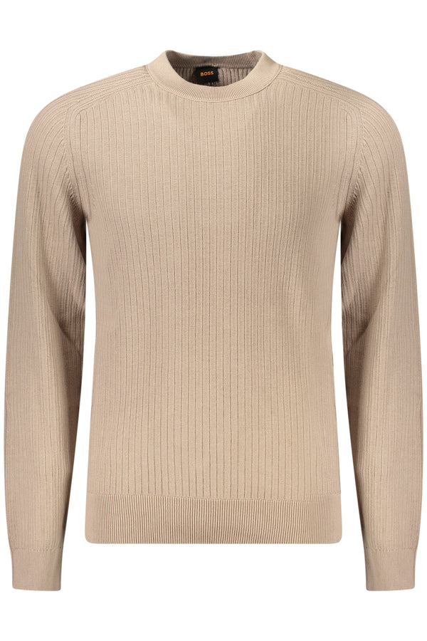 Boss Sweaters Homme Beige - stylesgateway