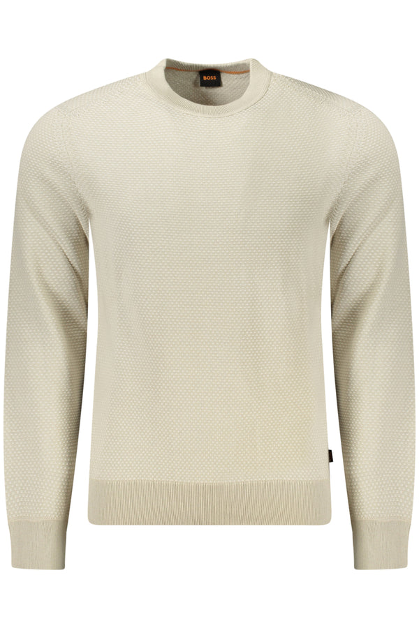 Boss Sweaters Homme Beige - stylesgateway