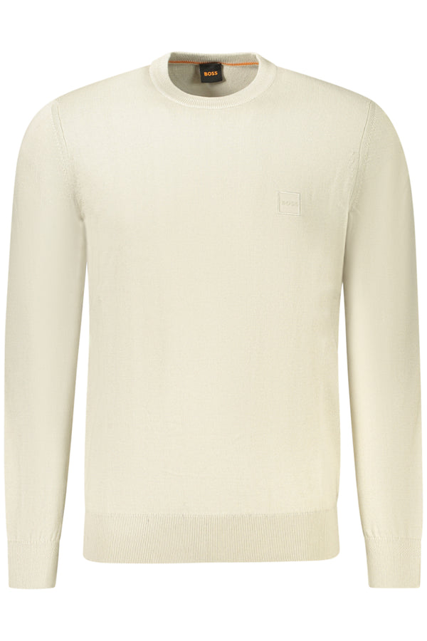 Boss Sweaters Homme Beige - stylesgateway